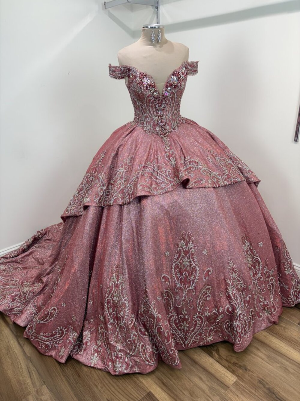 Ragazza Fashion EV38-638 Quinceañera Dress Moon Pink – Size 7